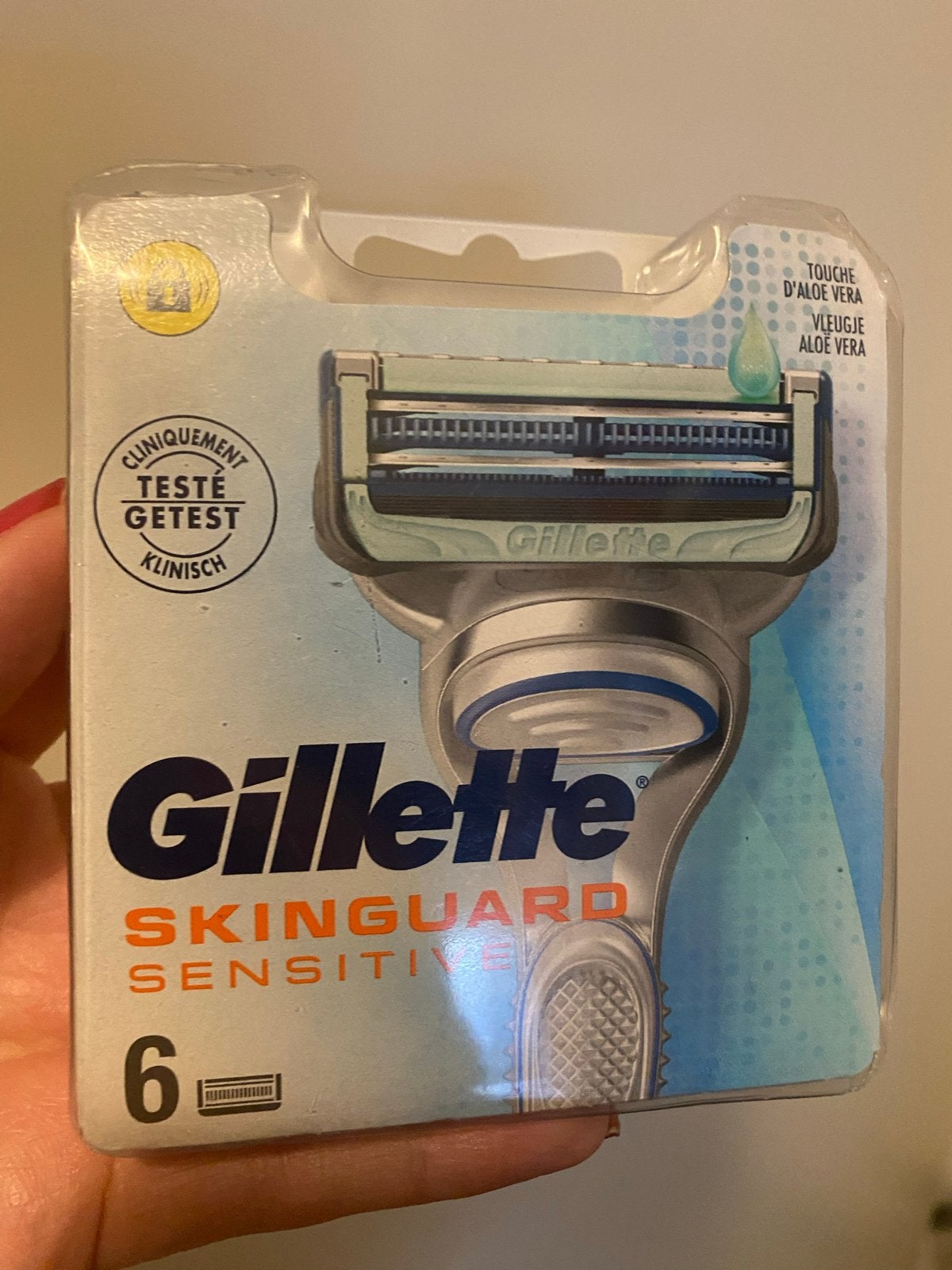 Gillette Skinguard Sensitive Scheermesjes - 6 stuks, Verzenden, Nieuw, Overige typen