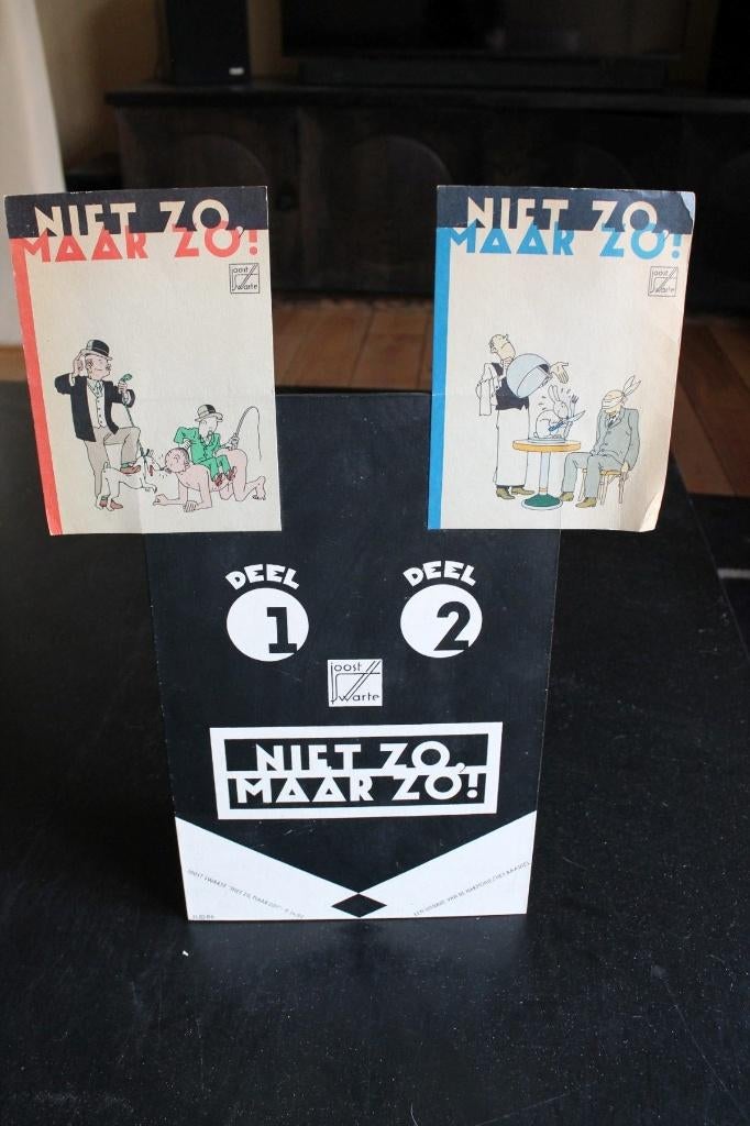 Joost Swarte reclame board niet zo maar zo, Eén stripboek, Ophalen of Verzenden, Gelezen