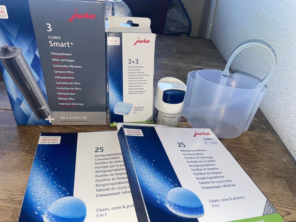 Jura reiningstools set, Witgoed en Apparatuur, Koffiezetapparaten, Ophalen of Verzenden, Gebruikt, Koffiemachine, Overige typen