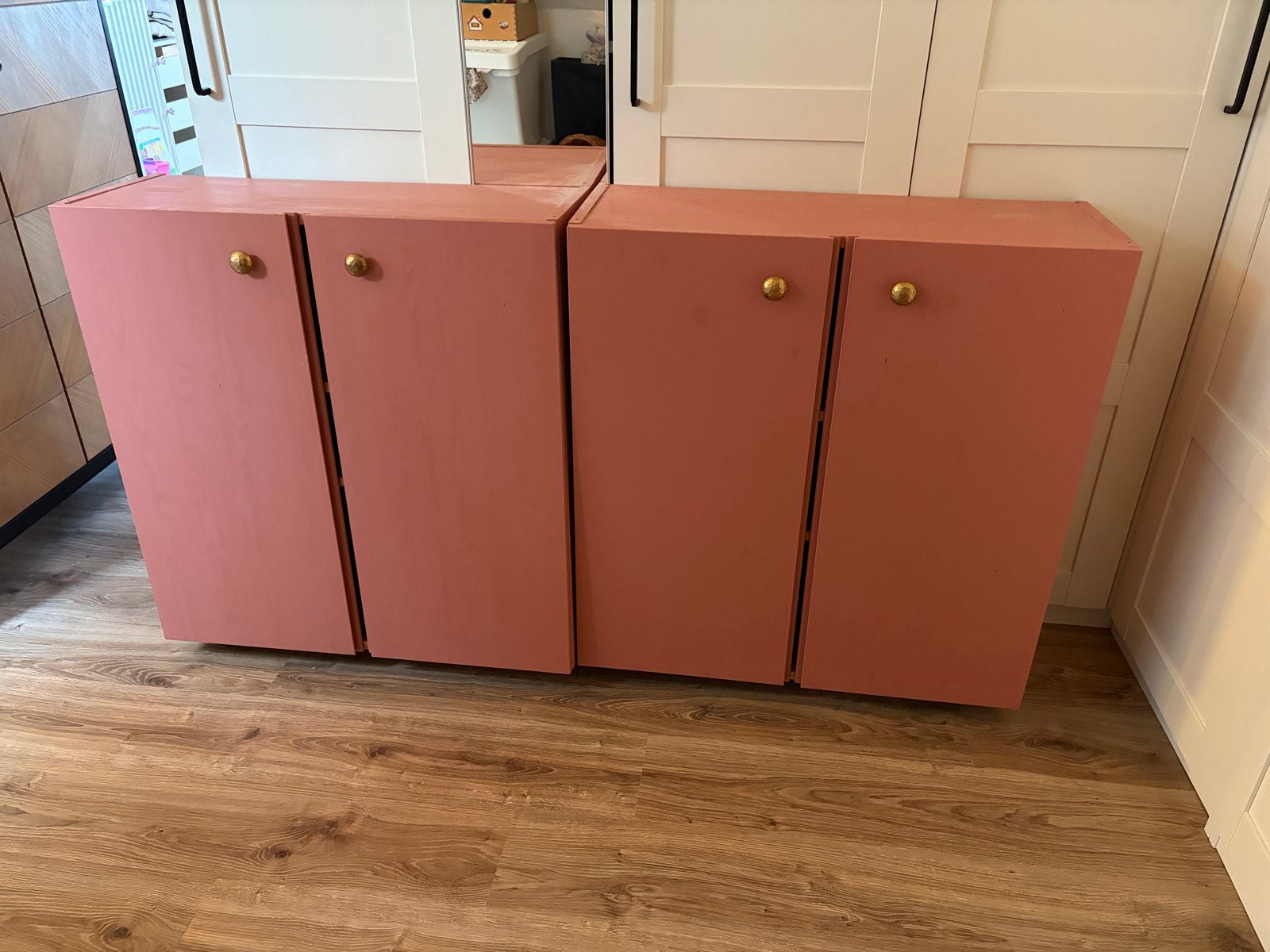IKEA Ivar kastjes - Roze geverfd (80x30x83), Ophalen, Zo goed als nieuw