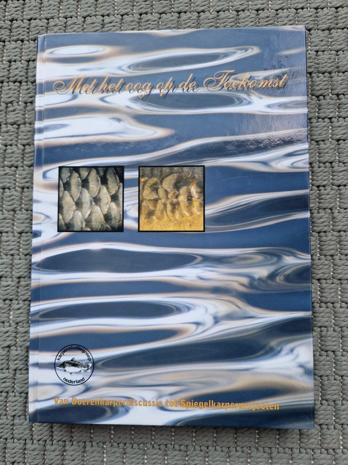 Te koop karperboek Met het oog op de toekomst van de KSN., Watersport en Boten, Ophalen of Verzenden, Zo goed als nieuw