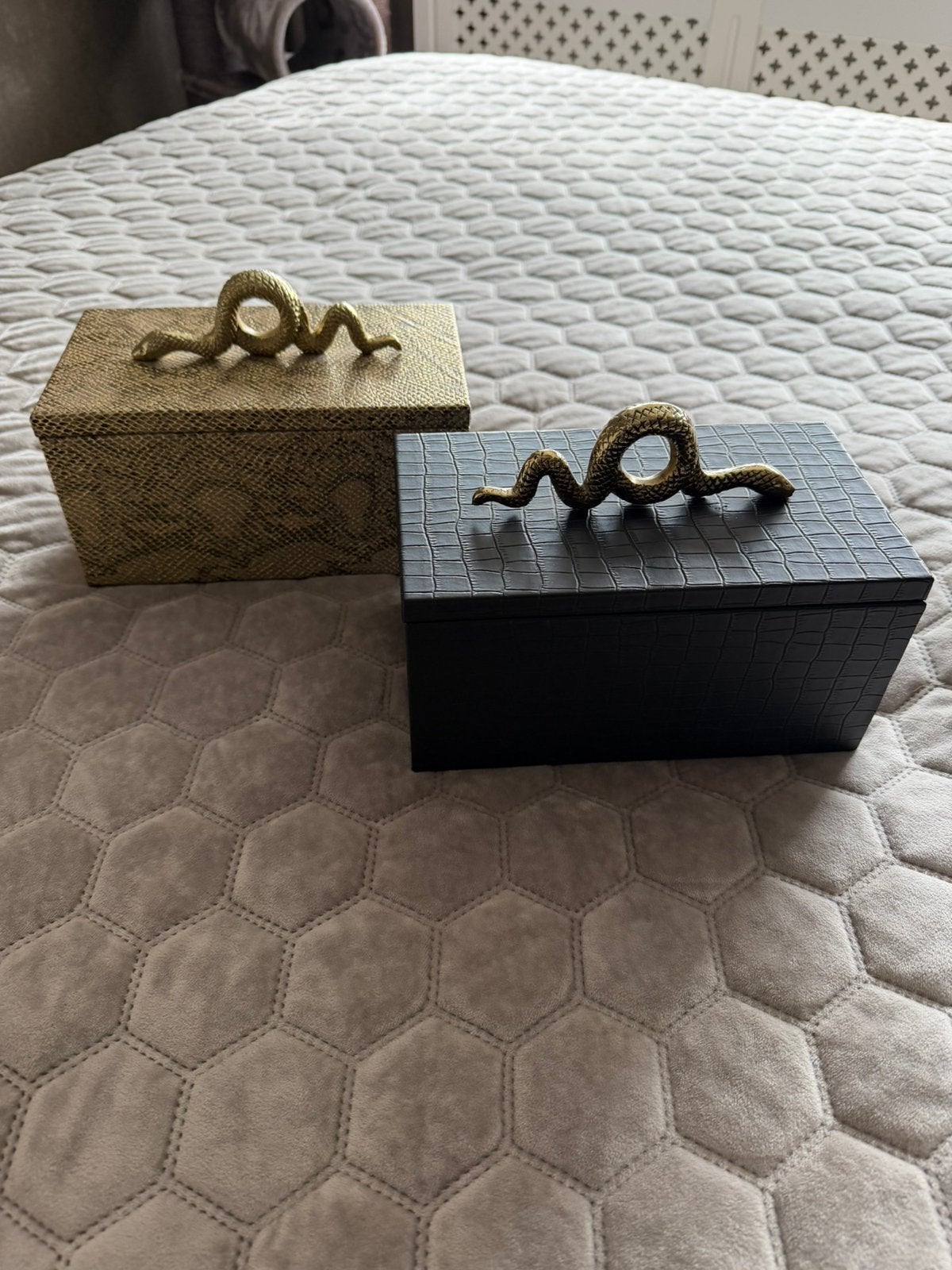 Richmond woonaccessoires 2x doosje, Ophalen of Verzenden, Zo goed als nieuw