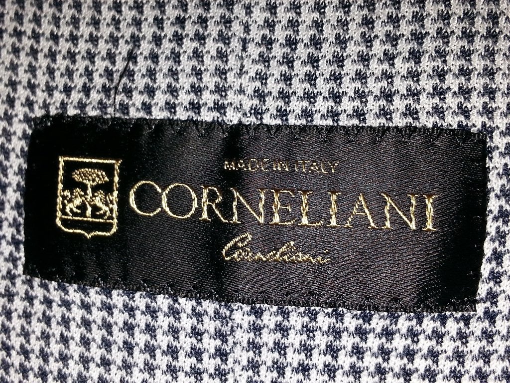 Corneliani colbert met blauw grijze kleur maat 50, Kleding | Heren, Kostuums en Colberts, Corneliani, Nieuw, Verzenden, Maat 48/50 (M)