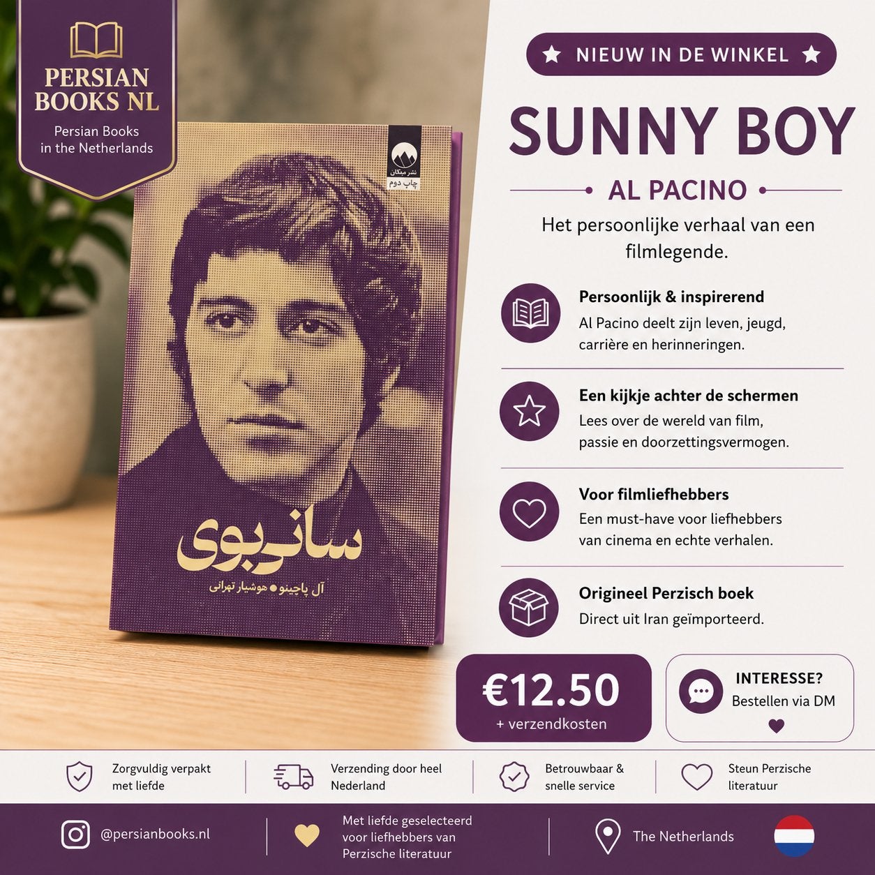 Sunny Boy - Al Pacino: Het persoonlijke verhaal, Ophalen of Verzenden, Nieuw, Personen