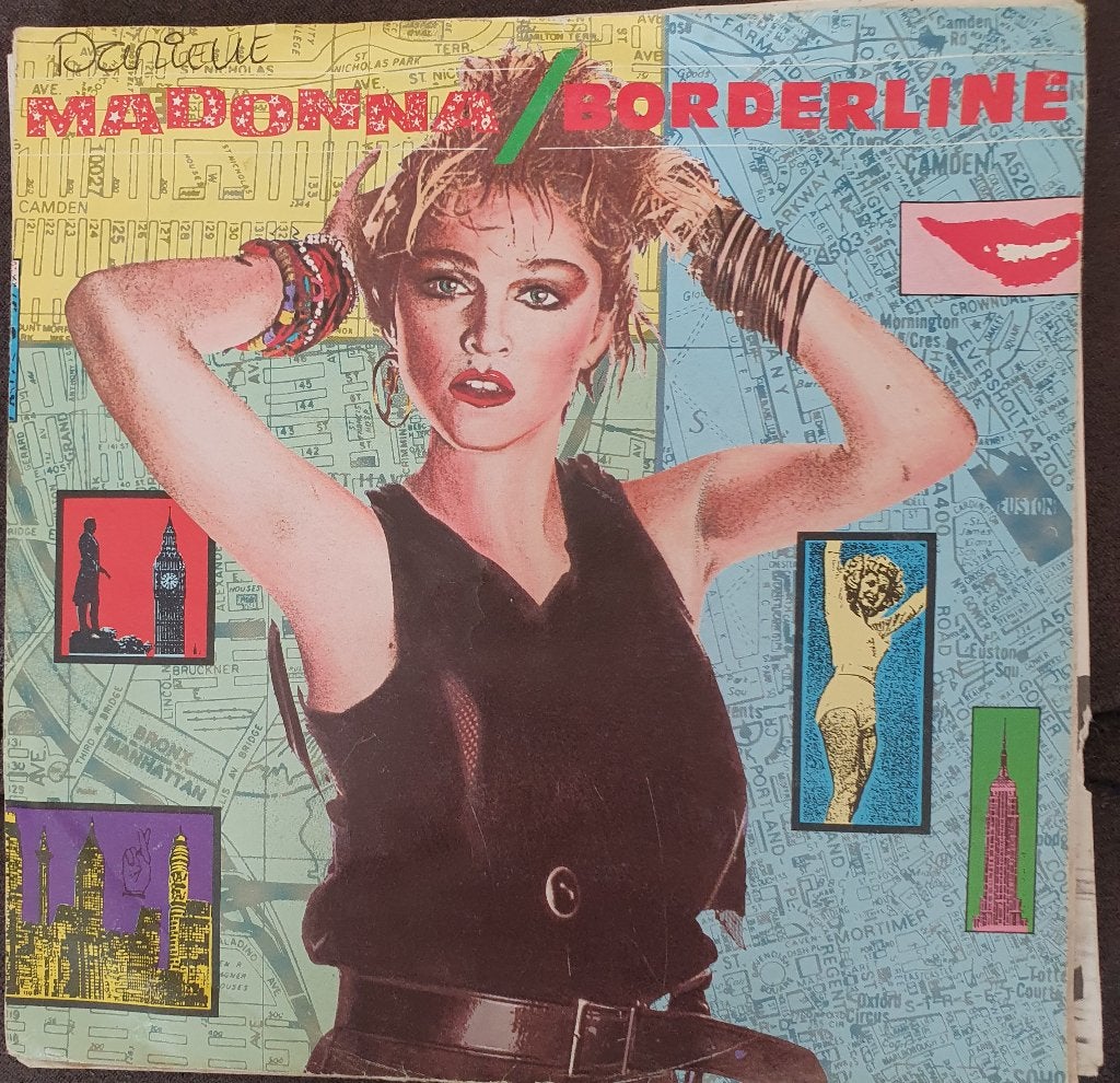 Madonna - Borderline, Cd's en Dvd's, Gebruikt, Verzenden, 7 inch, Fotohoes