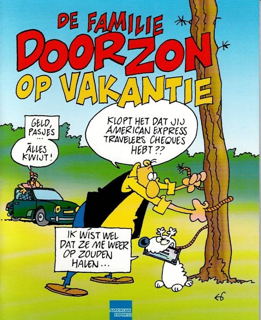De Familie Doorzon op vakantie, Gerrit de Jager, Eén stripboek, Ophalen of Verzenden, Zo goed als nieuw