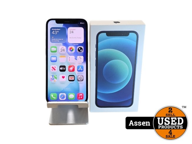 Apple iPhone 12 Mini 64GB Blue | Accu 100% (Vervangen), Apple, Zo goed als nieuw, Support@apple.com, One Apple Park Way
Cupertino, CA 95014
United States