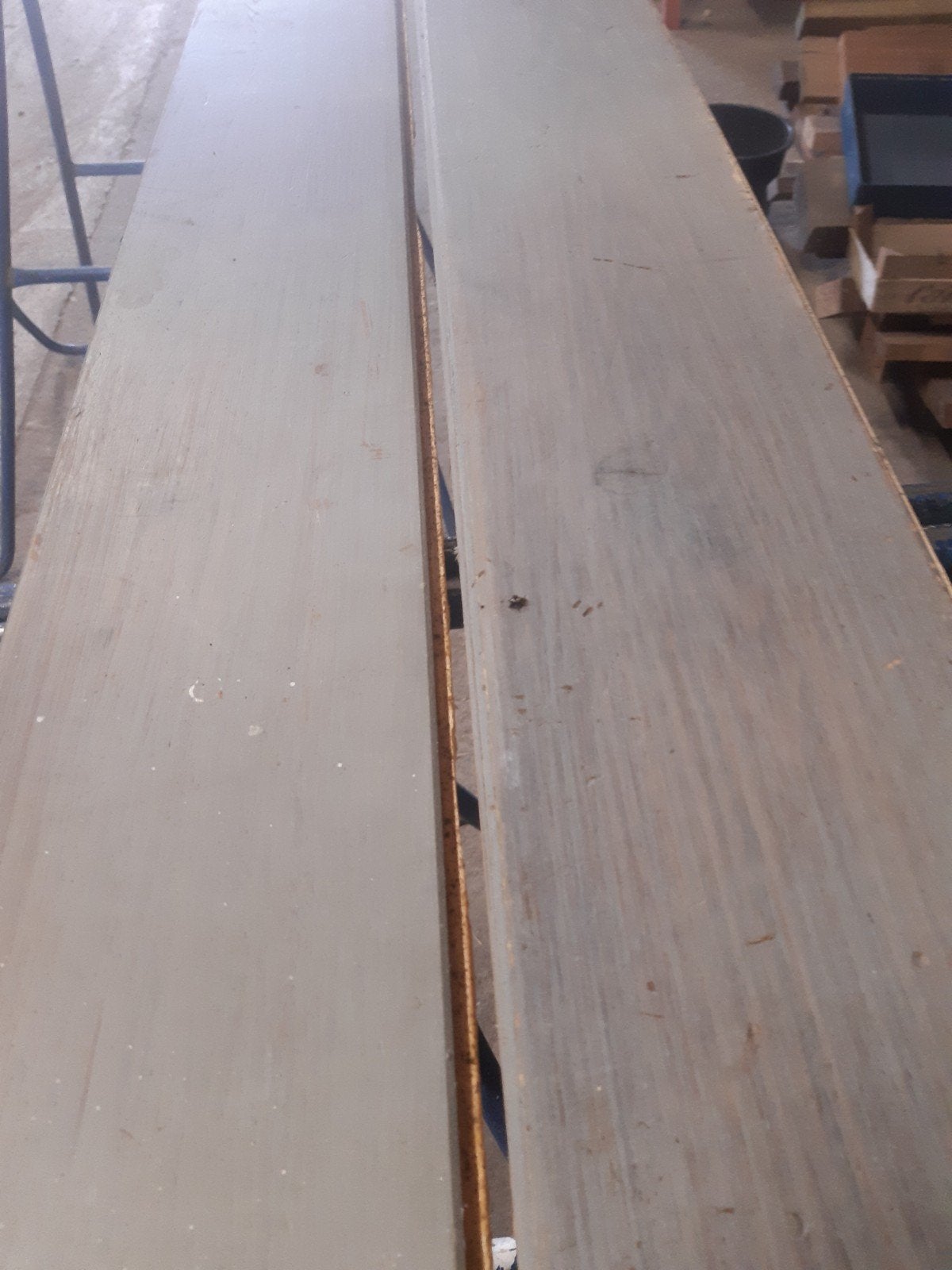 gebruikte grenen vloer, ruim 32 m2, 22 mm dik, 155 mm breed, Ophalen, Gebruikt, Vloerdelen of -planken, 10 m² of meer