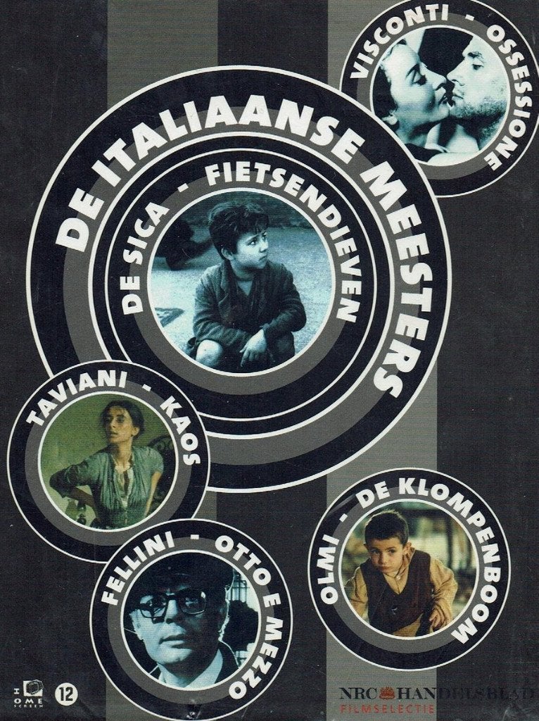De Italiaanse meesters - Fellini- Olmi - Taivani etc, Vanaf 12 jaar, Verzenden, Zo goed als nieuw, Italië