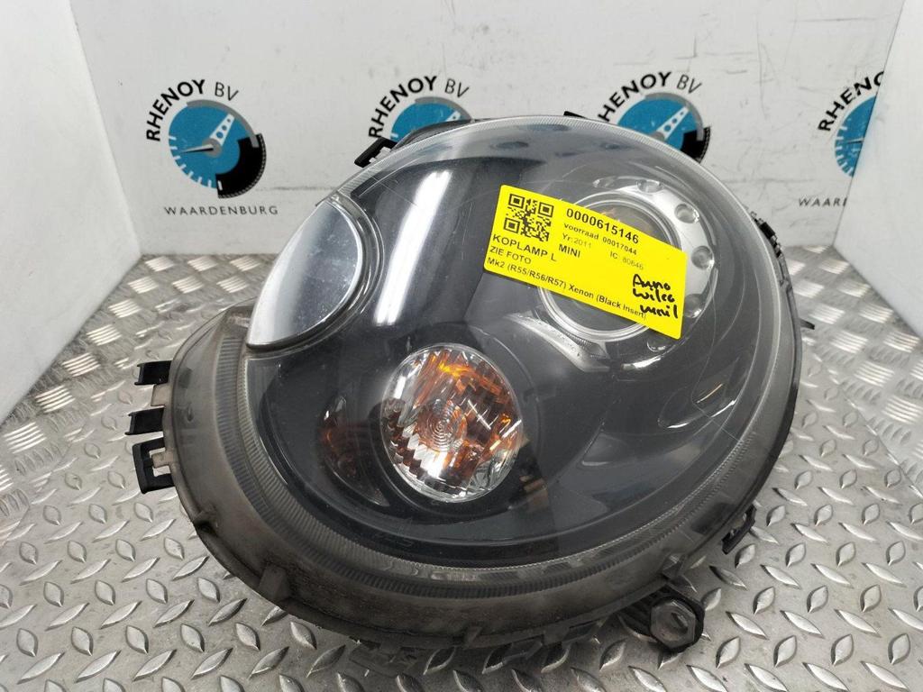 MINI (BMW) MINI R56LCI 1.6 One Red Hot  KOPLAMP L 2011, Auto-onderdelen, Ophalen of Verzenden, Gebruikt, ARN erkend