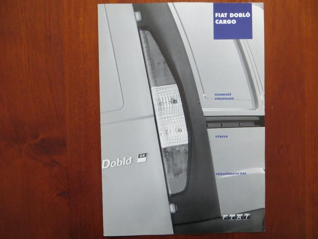 Fiat Doblò Cargo (technische gegevens) (2001), Ophalen of Verzenden, Nieuw, Overige merken