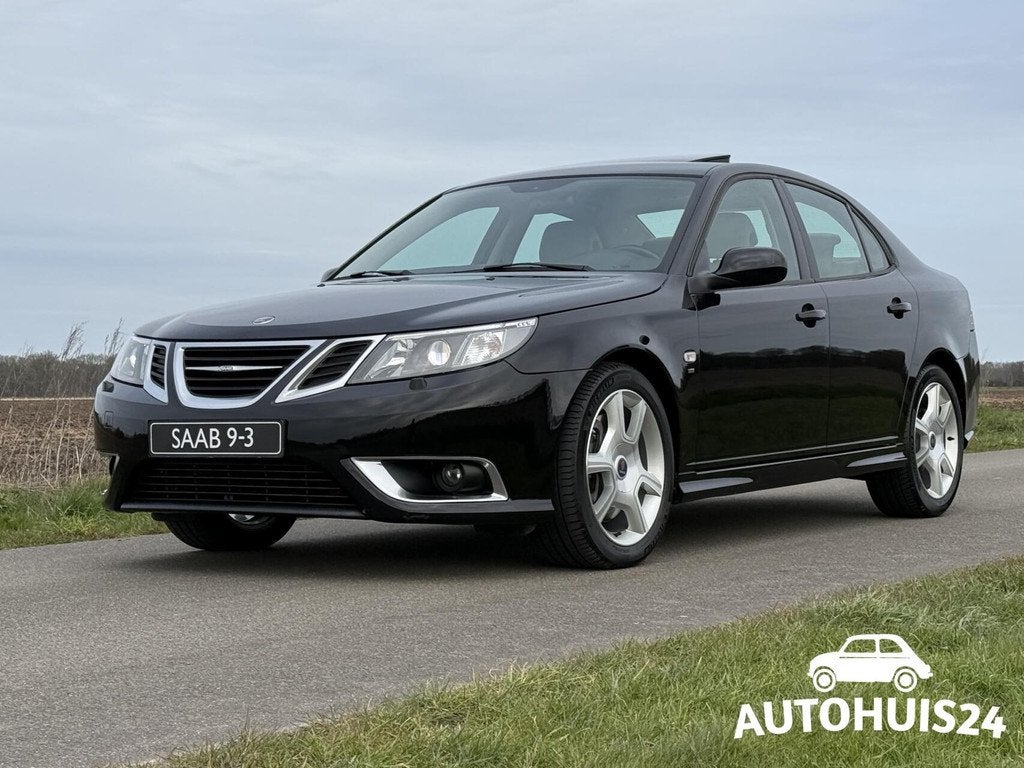 Saab 9-3 Sport Sedan 2.0 T 210pk Aero XWD Exklusiv bj2011, Auto's, Saab, Automaat, Gebruikt, Beige, 4 cilinders