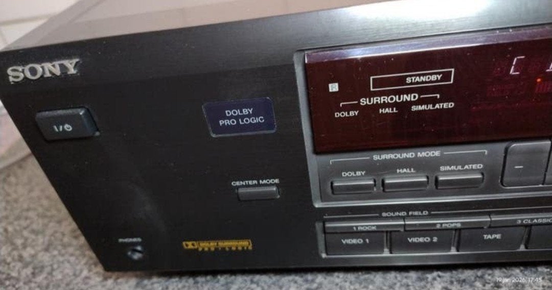 Sony TA-AV581 AV Control Integrated Amplifier - Vintage, Gebruikt, Ophalen of Verzenden, 60 tot 120 watt, Sony