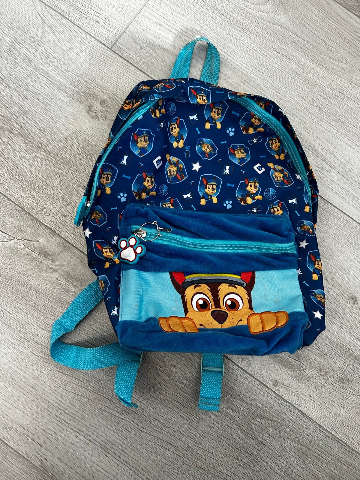 Paw Patrol rugzak voor kinderen - Chase design, Sieraden, Tassen en Uiterlijk, Gebruikt, Minder dan 30 cm, Disney of Dora, 25 tot 40 cm