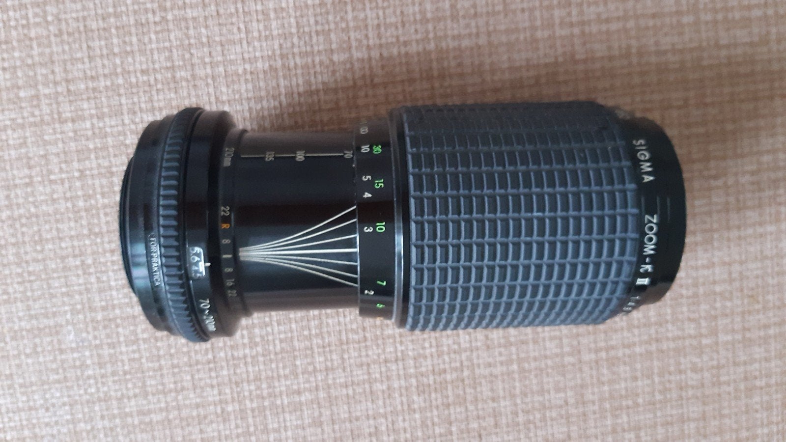 Sigma Zoom-K II 70-210mm f/4.5 lens met Pentax K-vatting, Gebruikt, Sigma, Pentax K-mount, Handmatige focus