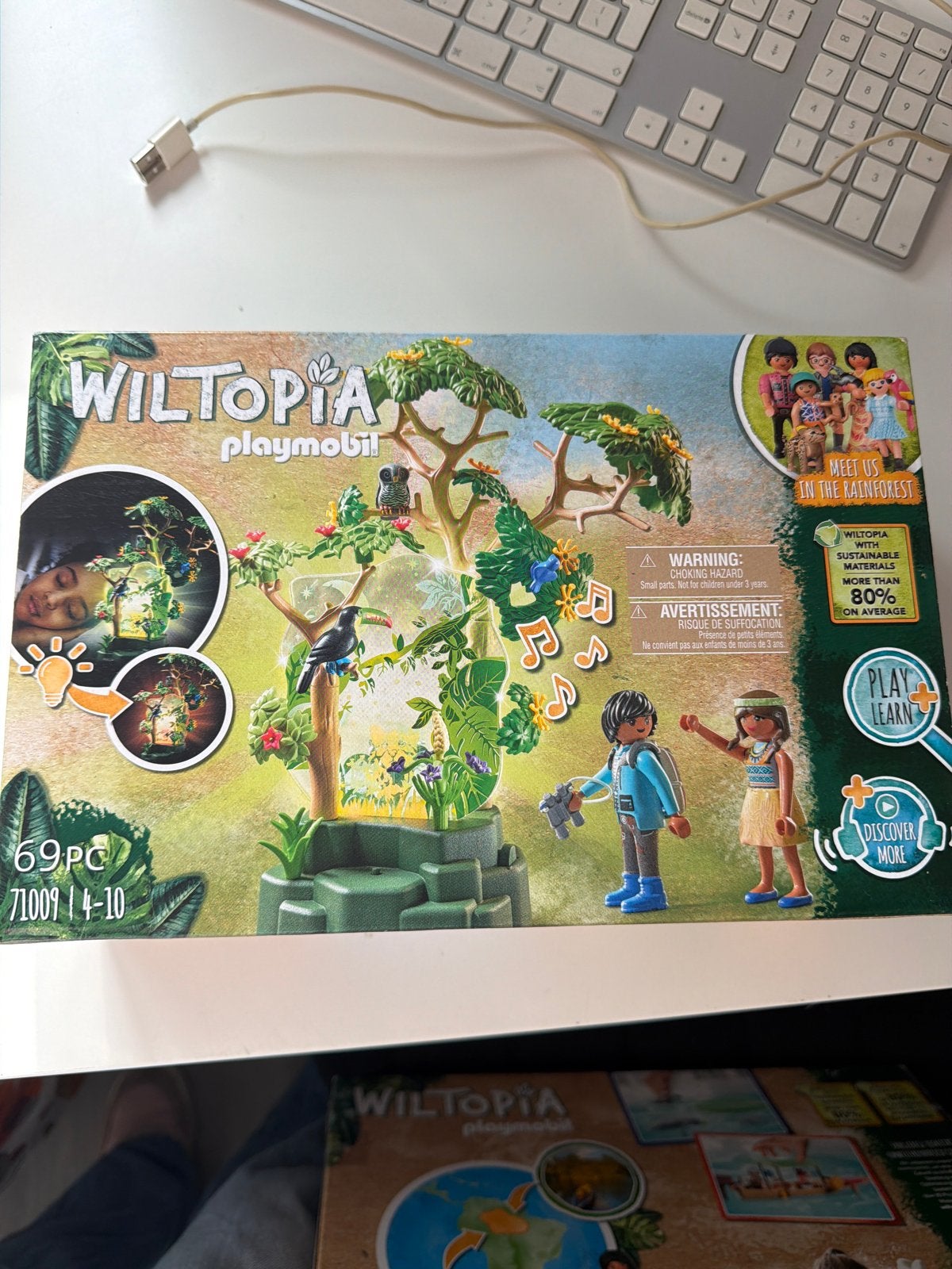 Playmobil Wiltopia: Regenwoud met Licht en Geluid (71009), Ophalen of Verzenden, Nieuw, Jongen of Meisje
