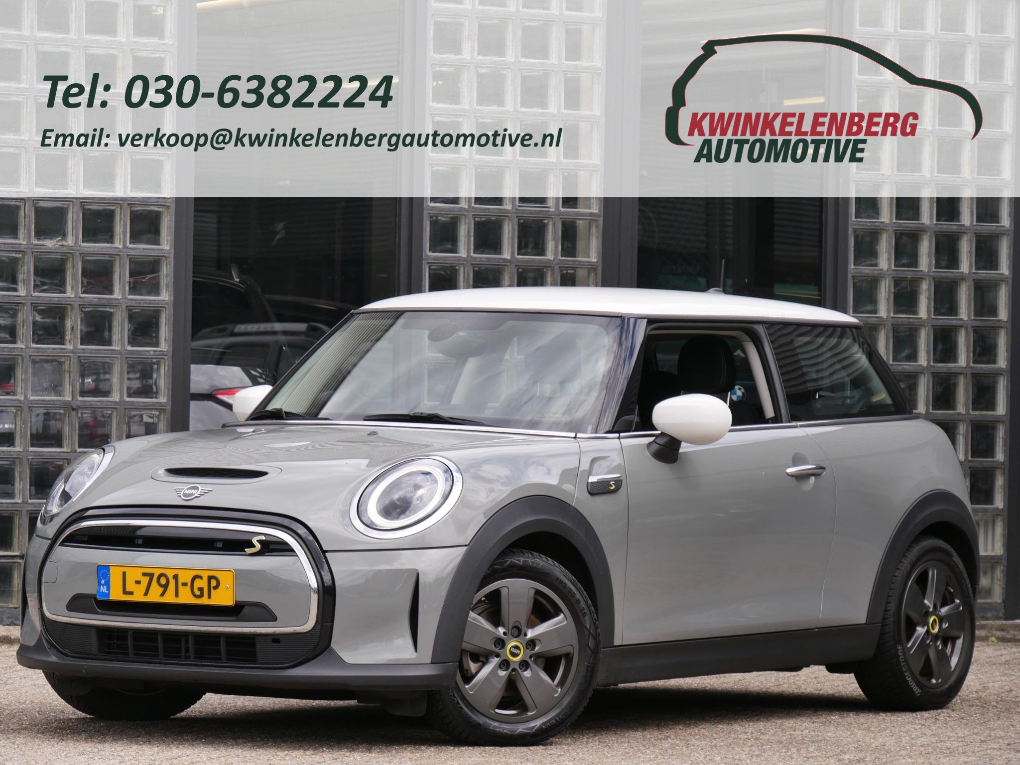 MINI Electric 33 kWh/ NIEUW MODEL/ MOONWALK GREY/ SOH 94%, Auto's, Mini, Stof, 33 kWh, 4 stoelen, Mini Electric