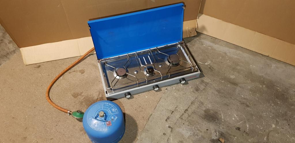 Drie Pits(Nova tecno) Kooktoestel., Ophalen, Gebruikt, Laminaat