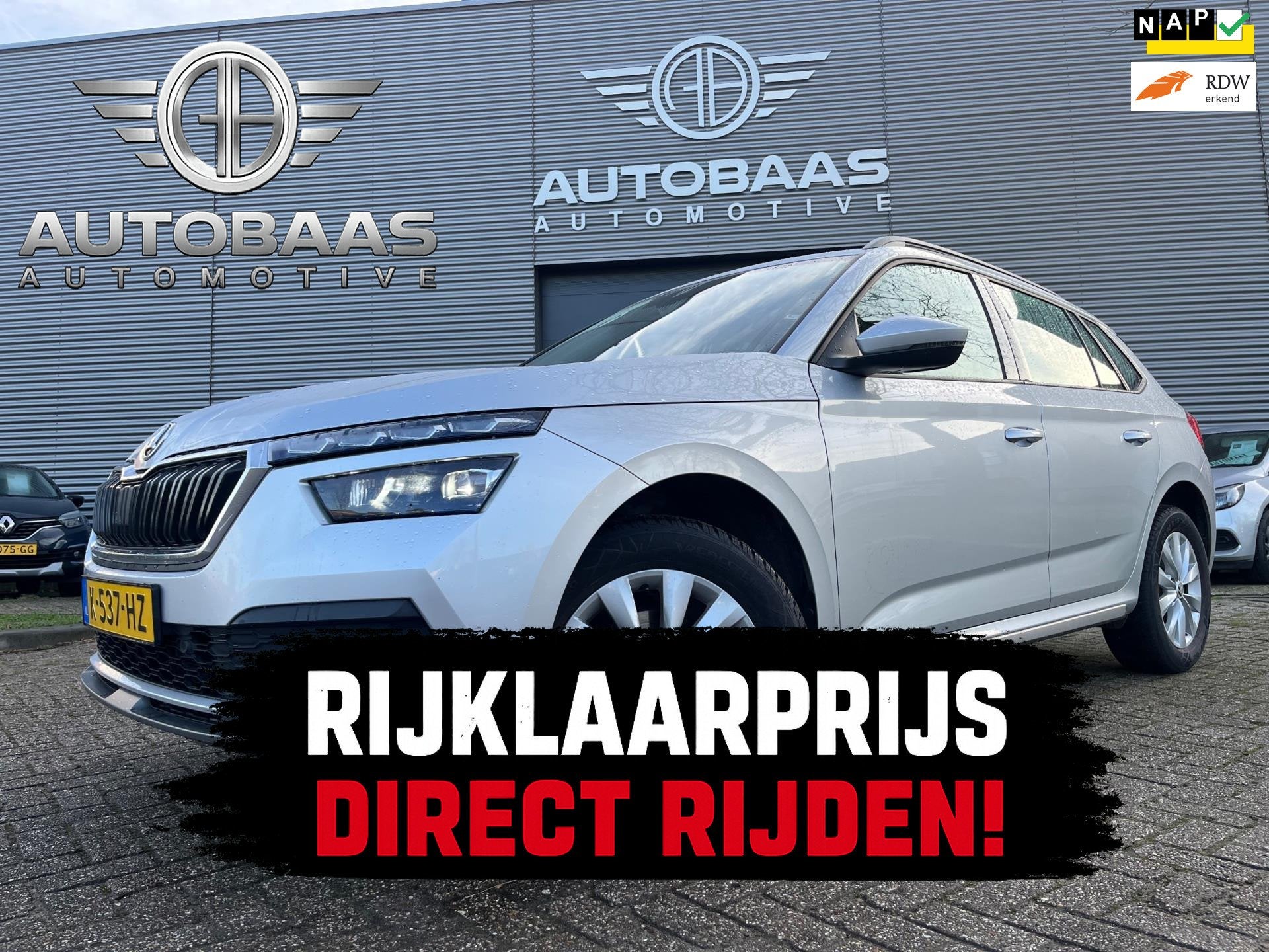 Skoda Kamiq 1.0 TSI Business Edition AUTOMAAT+NL-AUTO+1EIG+N, Auto's, Dealer onderhouden, Gebruikt, Origineel Nederlands, Kamiq