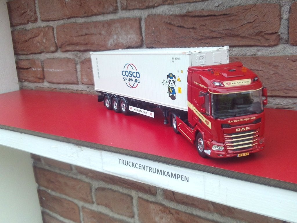 Tekno  Daf  XF  4 x 2  van  H. N. Post   uit  Pijnacker., Hobby en Vrije tijd, Modelauto's | 1:50, Ophalen of Verzenden, Nieuw