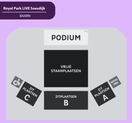 Royal Park Live 2026 Tickets, Drie personen of meer, Juli, Levenslied