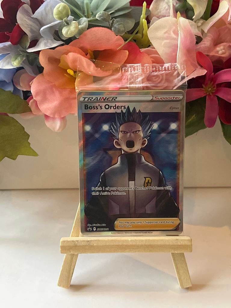 Pokémon TCG: Boss's Orders (Cyrus) SWSH251 Trainer Kaart, Ophalen, Zo goed als nieuw, Losse kaart