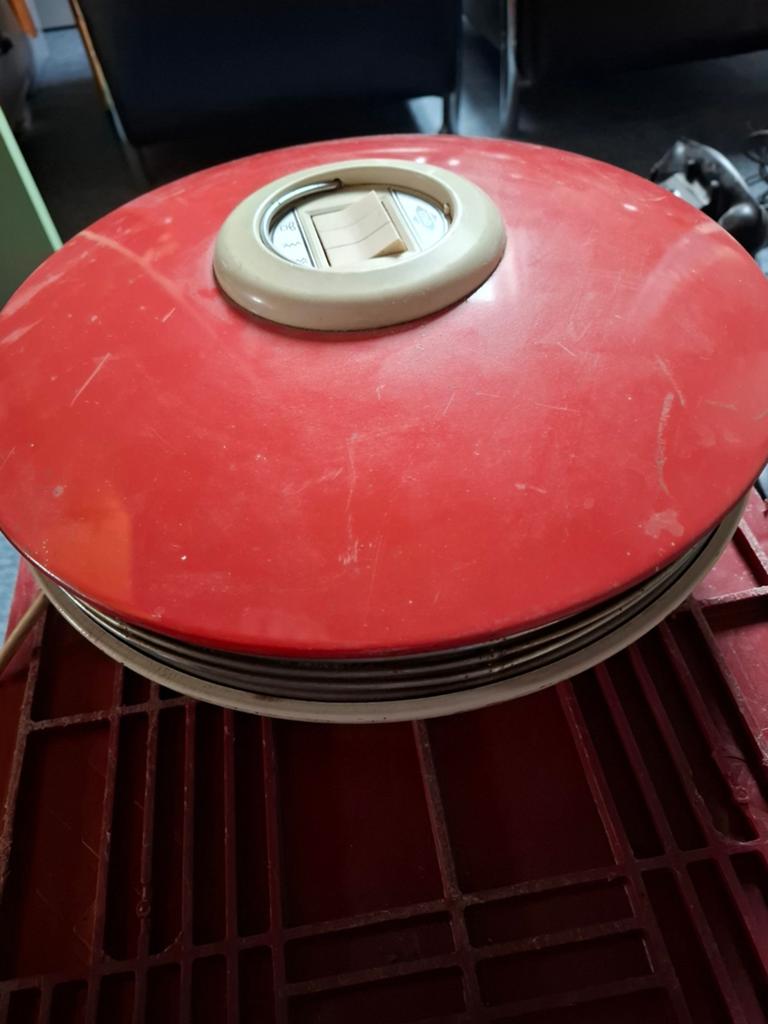 Vintage ITHO warmtelamp/kachel - werkend, uniek design, Ophalen of Verzenden
