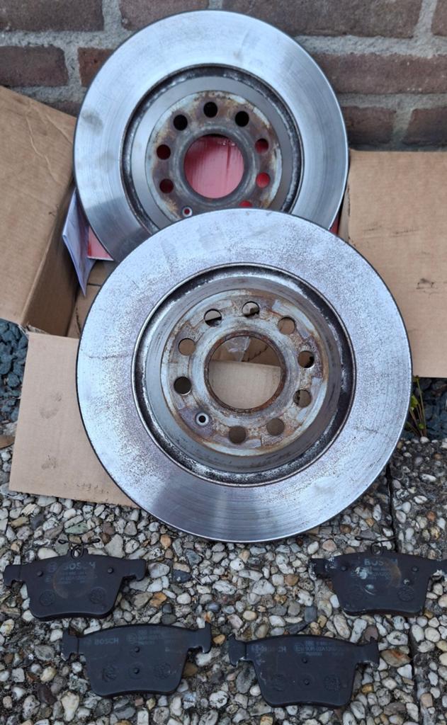 310mm remschijven Golf 7.5 GTI TCR Volkswagen Bosch remblok, Ophalen of Verzenden, Gebruikt, Volkswagen