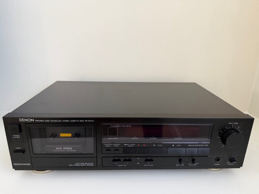 Denon DR-M14HX cassette deck, Audio, Tv en Foto, Ophalen of Verzenden, Enkel, Denon, Tiptoetsen