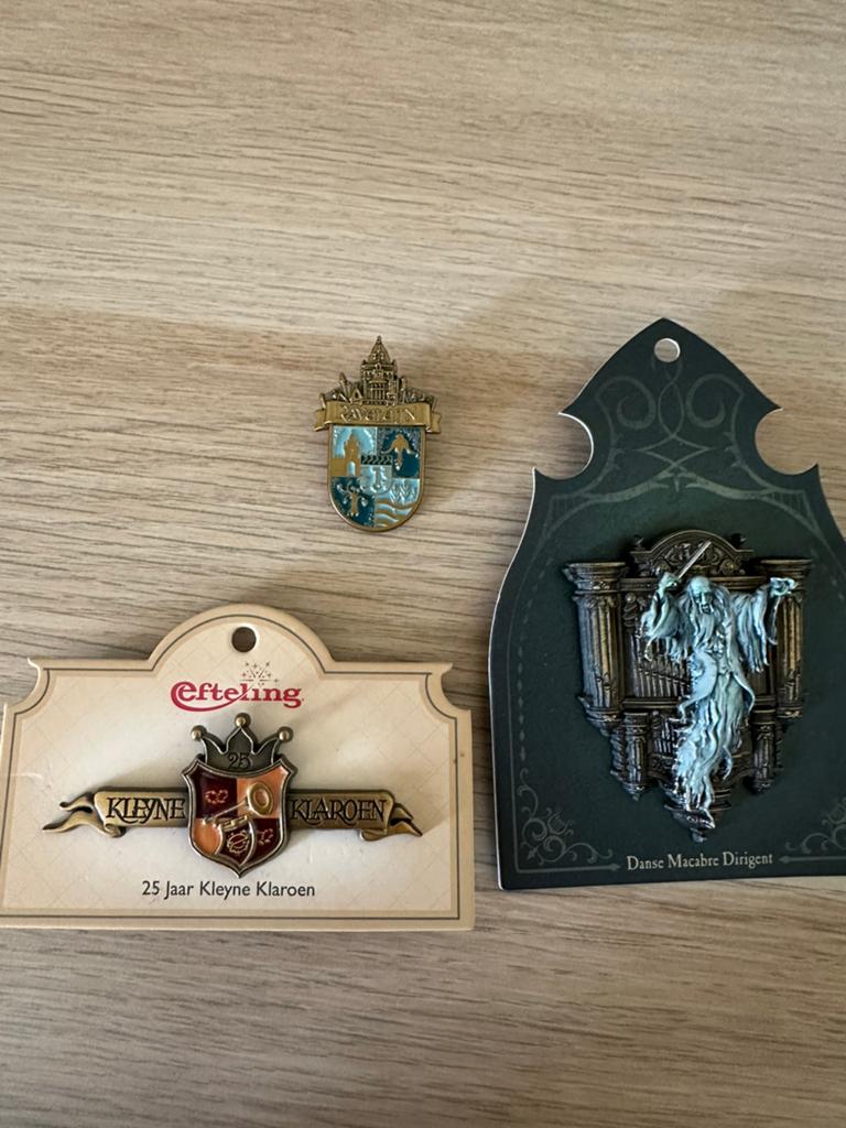Efteling pins teruil, Verzamelen, Ophalen of Verzenden, Nieuw, Button of Speldje
