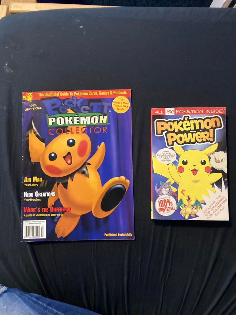 Becket Pokemon Collector Magazine & Pokemon Power Boekjes, Ophalen of Verzenden, Zo goed als nieuw