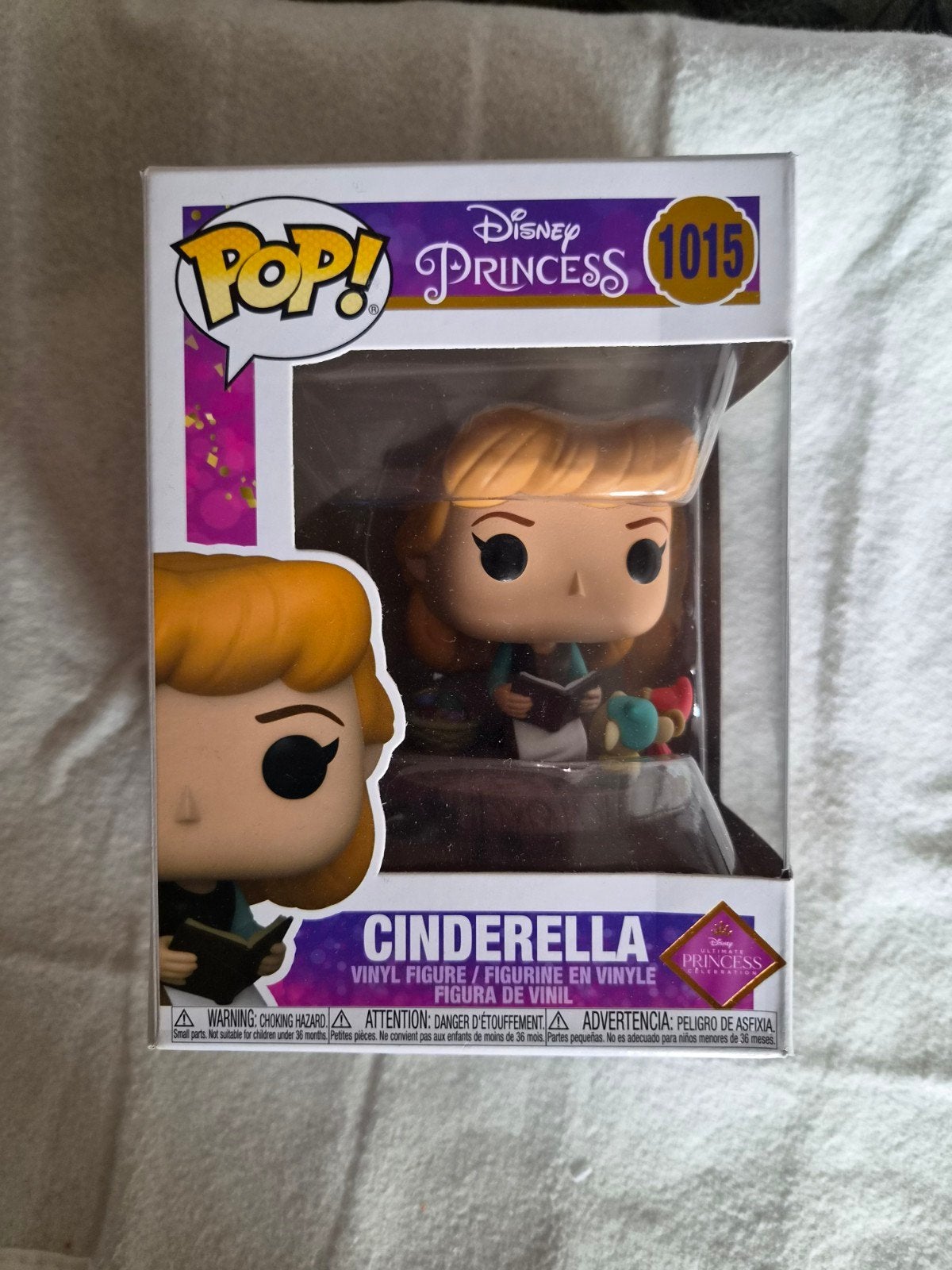 Funko Pop! Disney Princess Cinderella 1015, Ophalen of Verzenden, Nieuw