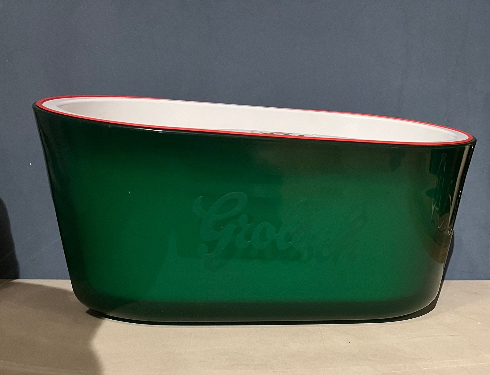 Grolsch ijskoelbak, Ophalen, Zo goed als nieuw