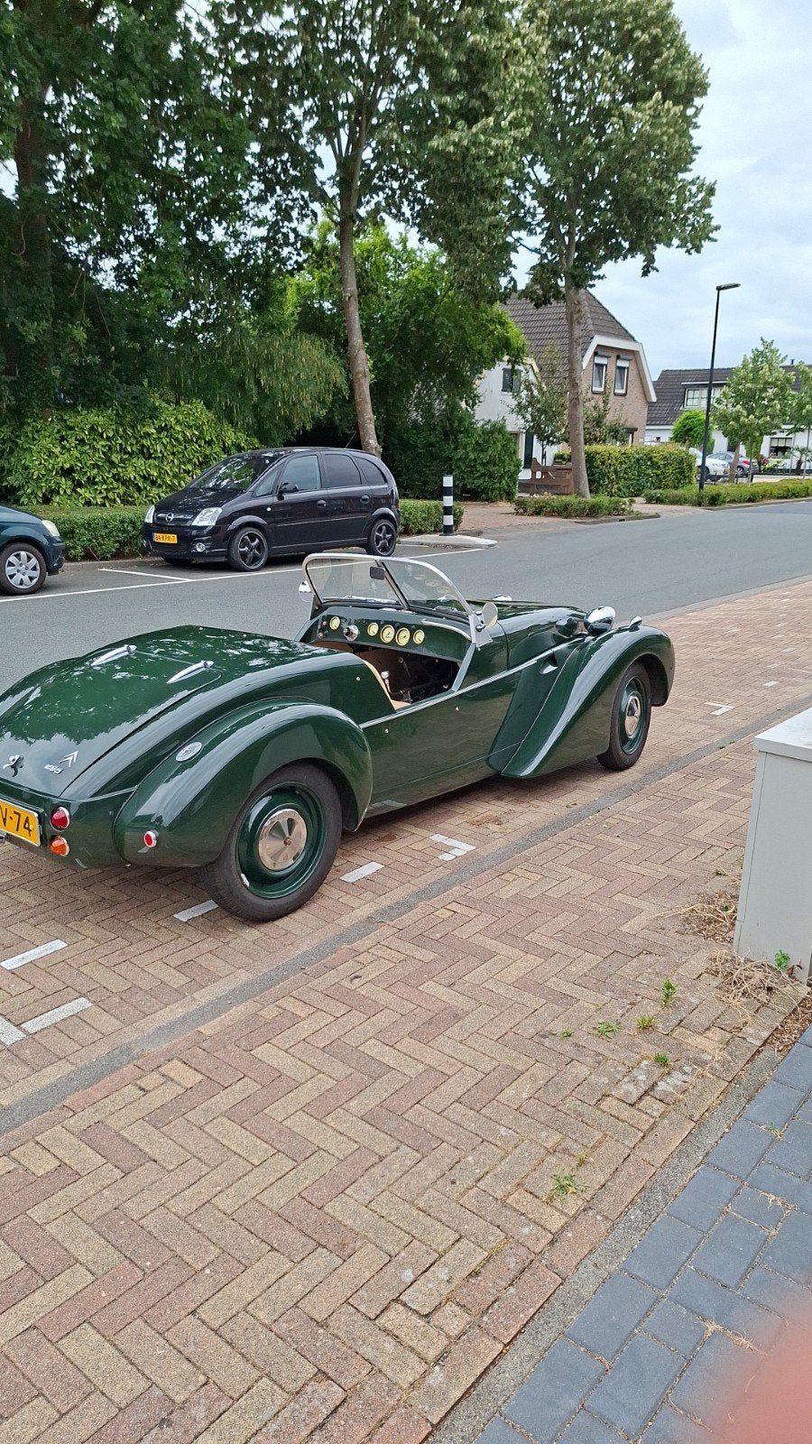 Citroën 2CV 0.6 Club S6  cabrio Burton kitcar, Auto's, Voorwielaandrijving, 510 kg, 602 cc, 2CV