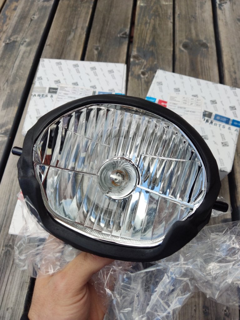 Koplamp / reflector Piaggio Zip origineel NIEUW, Info@jynkx.com, Nieuw, Ophalen of Verzenden, Piazza 99
