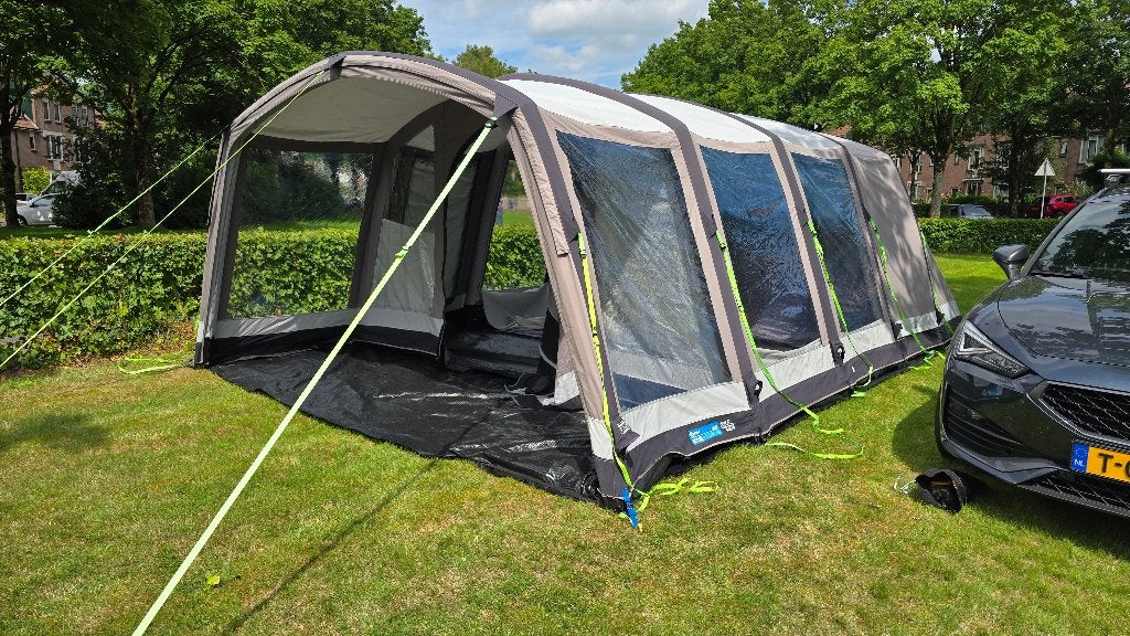 Kampa Hayling 6 Air Pro TC (met veel extra's), Ophalen, Zo goed als nieuw, Tot en met 6