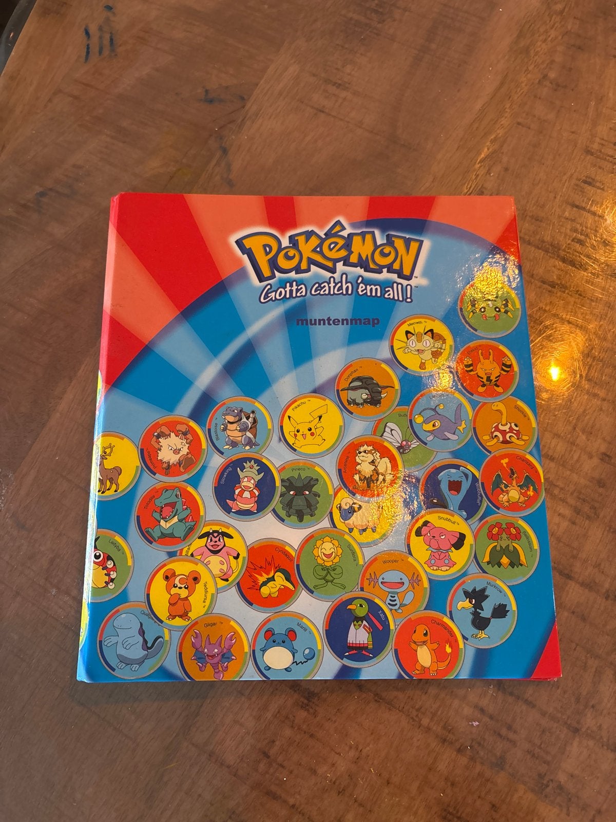Pokémon Muntenmap met 26 munten - Gotta Catch 'Em All!, Ophalen of Verzenden, Gebruikt, Overige typen