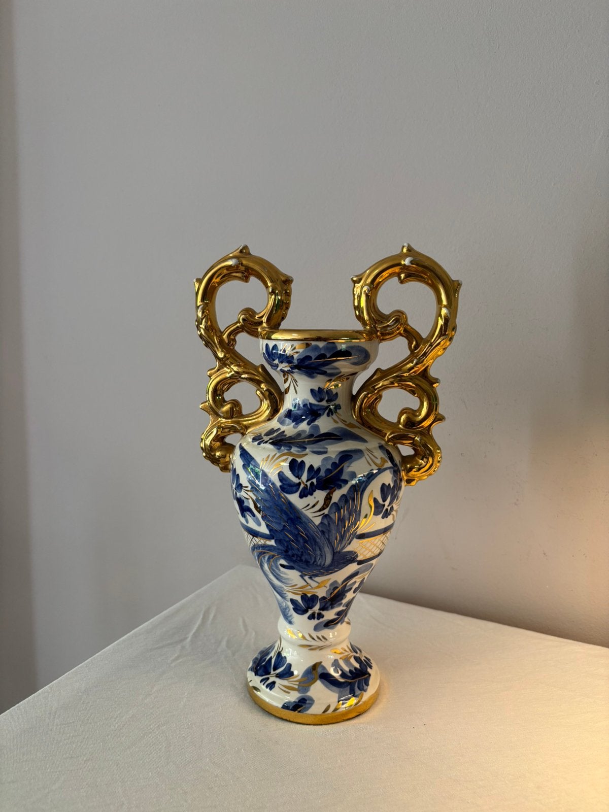 Vintage H. Bequet vaas, Antiek en Kunst, Verzenden