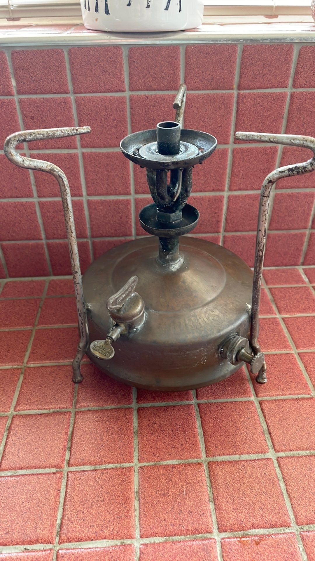 Vintage Spiritus Brander - Antieke Kampeerbrander, Ophalen of Verzenden