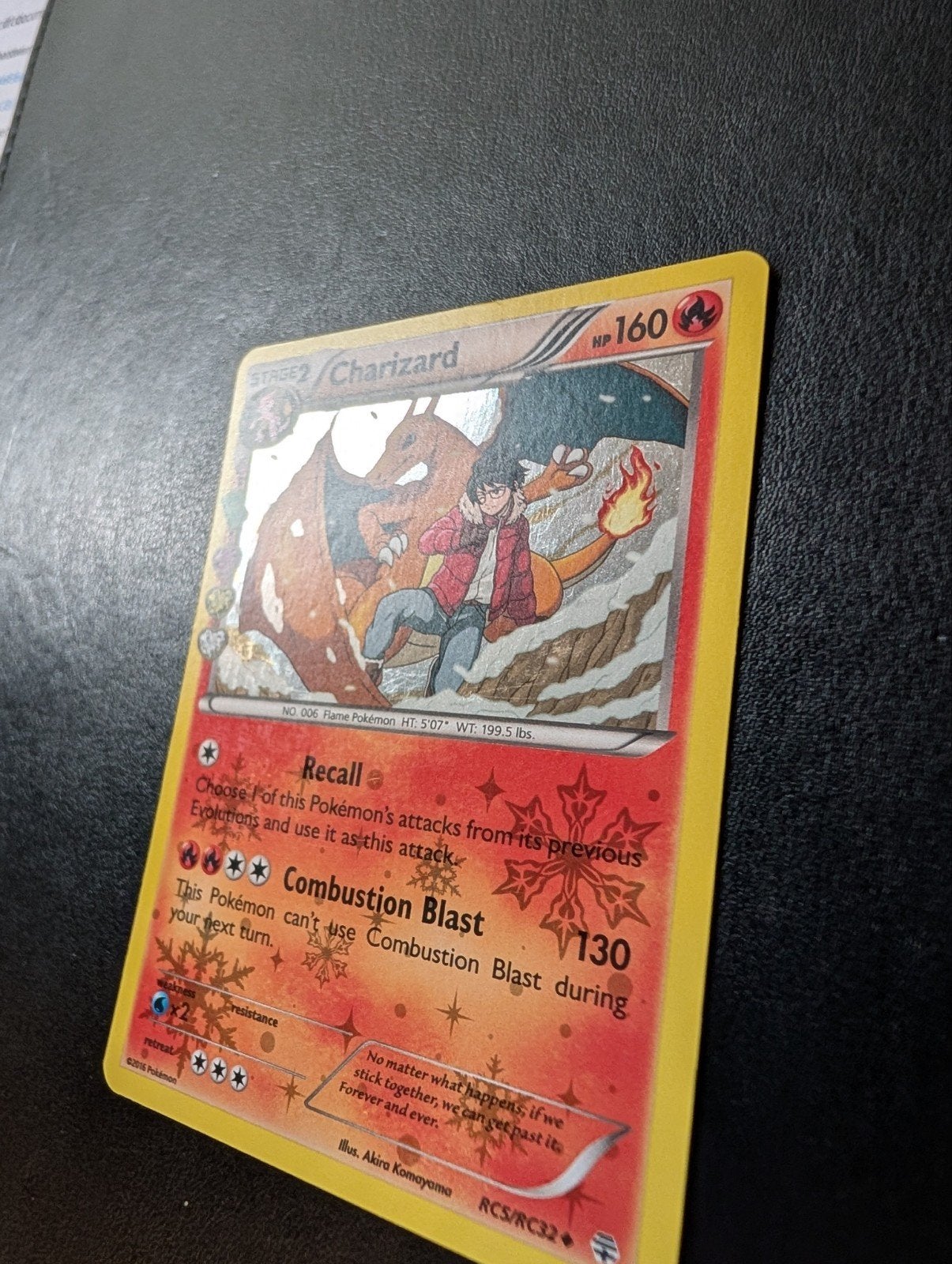 Charizard RC5/RC32 Pokémon kaart - Zo goed als nieuw, Ophalen of Verzenden, Zo goed als nieuw, Losse kaart, Foil