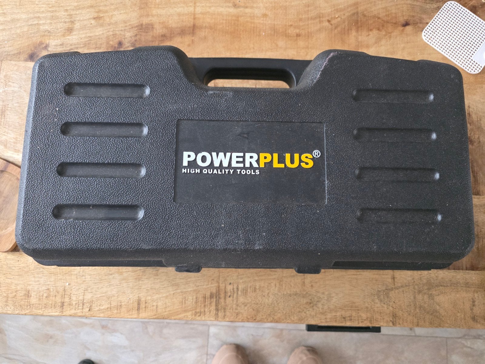 PowerPlus Polijstmachine in koffer, Doe-het-zelf en Verbouw, Gereedschap | Handgereedschap, Ophalen of Verzenden, Zo goed als nieuw
