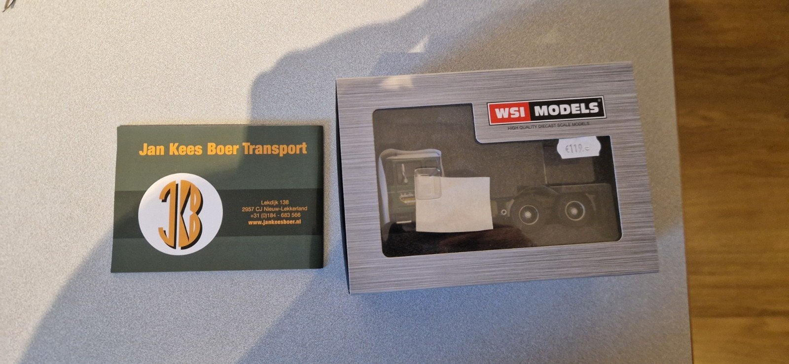 Wsi. Jan Kees Boer  DAF 2600 6X4, Ophalen of Verzenden, Nieuw, Bus of Vrachtwagen, Wsi