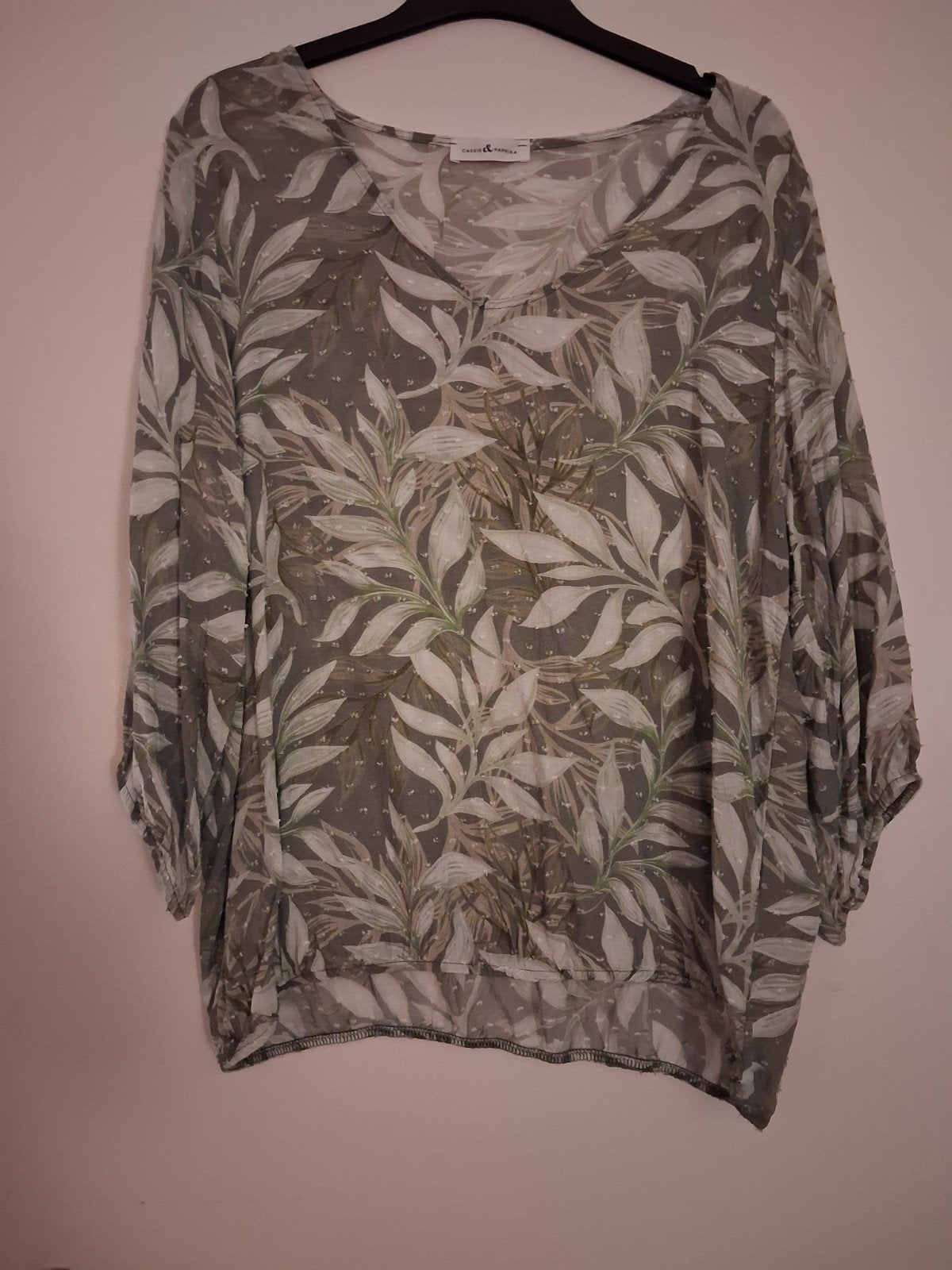 BLOUSE PAPRIKA MAAT 48, Verzenden, Zo goed als nieuw, Maat 46/48 (XL) of groter, Groen