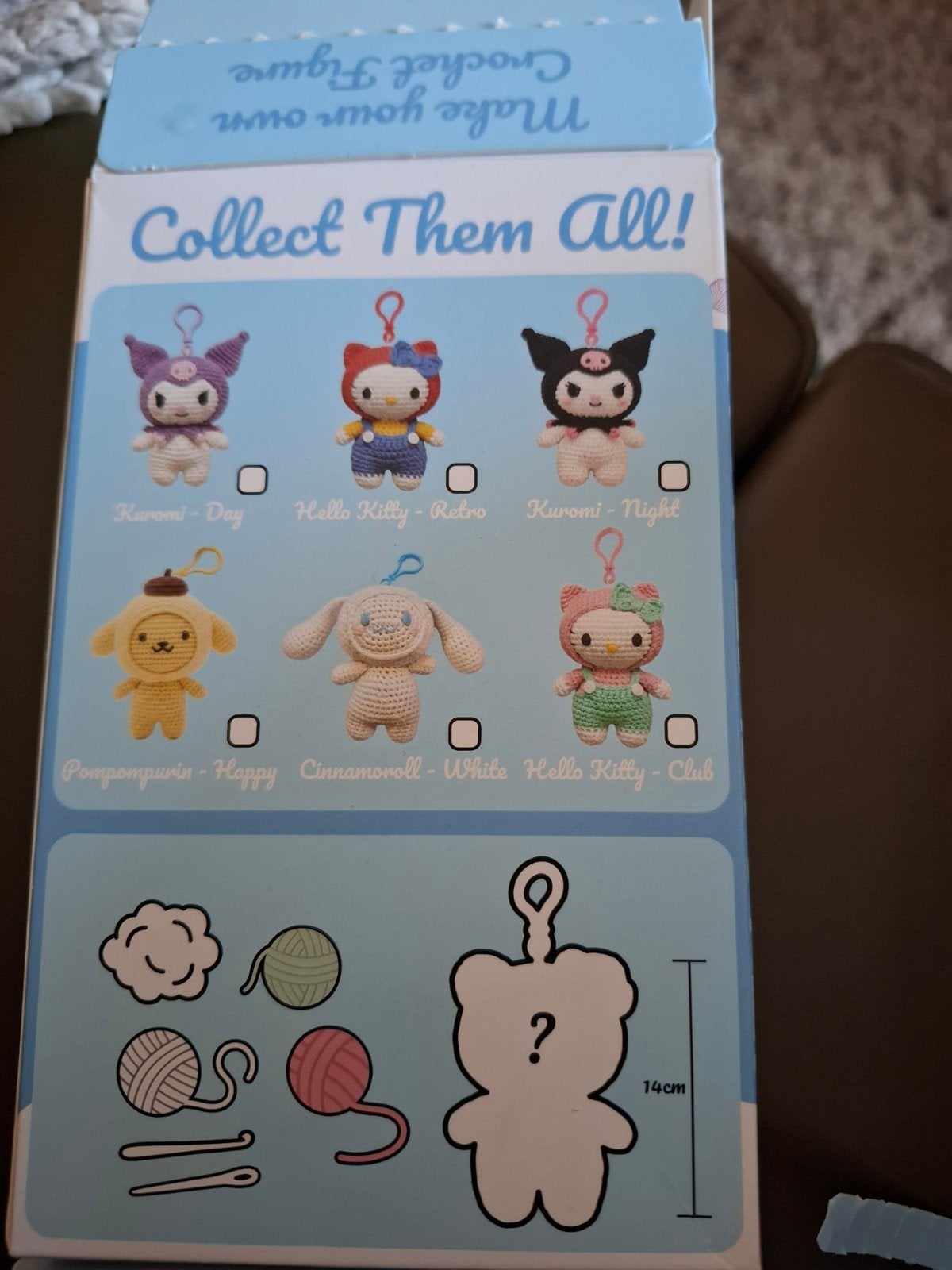 Hello kitty haakset, Hobby en Vrije tijd, Breien en Haken, Ophalen, Haken, Patroon of Boek
