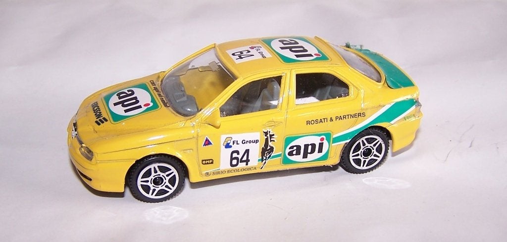 Bburago Alfa Romeo 156 rally model. Nwst., Ophalen of Verzenden, Zo goed als nieuw, Auto, Overige merken