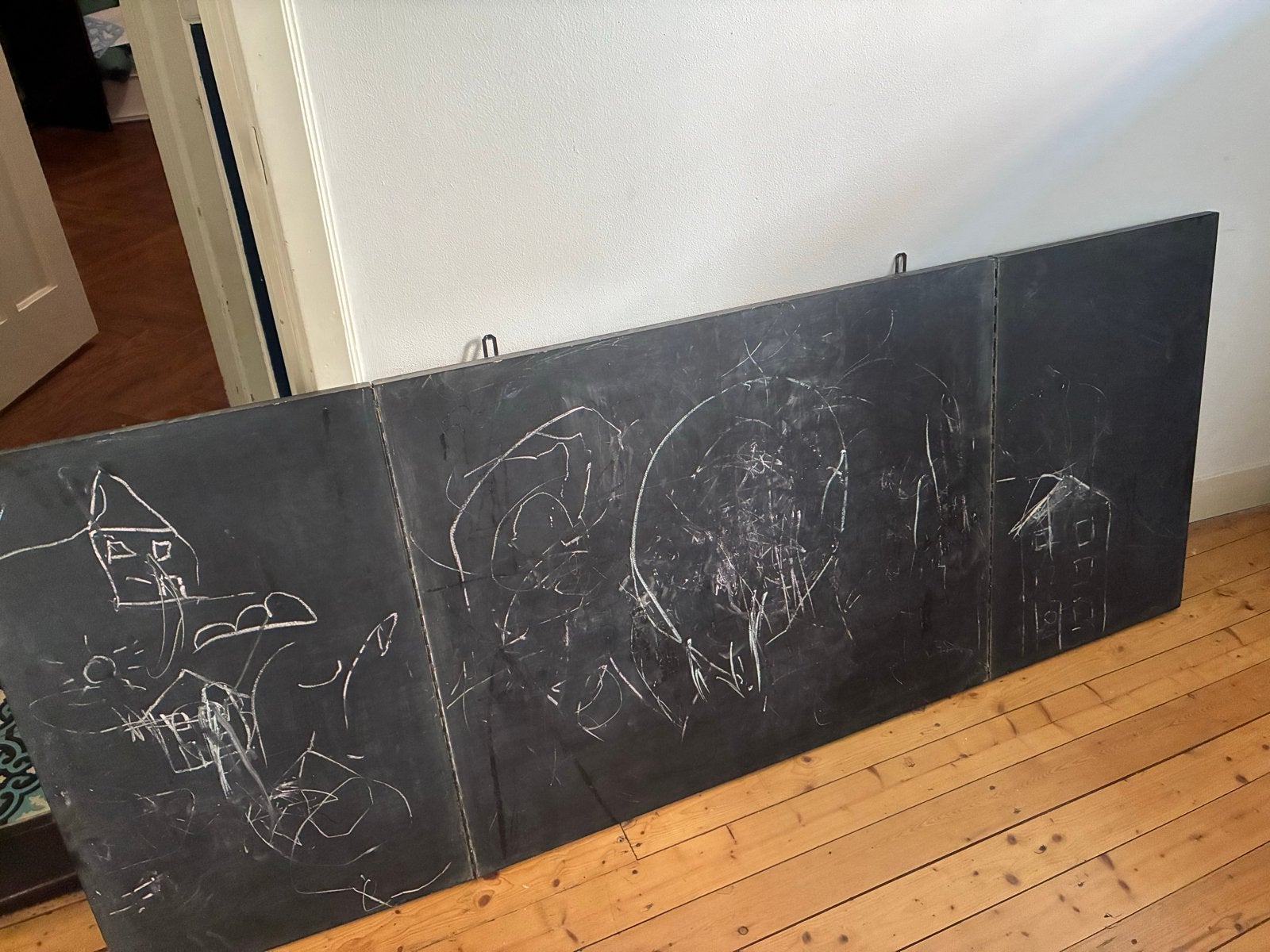 Vintage schoolbord, Diversen, Schoolborden, Ophalen, Gebruikt, Krijtbord