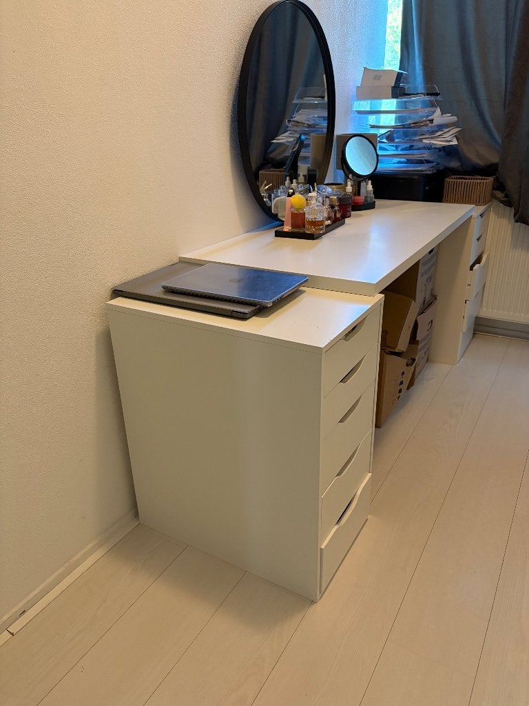 IKEA Alex bureau, Huis en Inrichting, Ophalen, Overige materialen, Minder dan 50 cm, Gebruikt