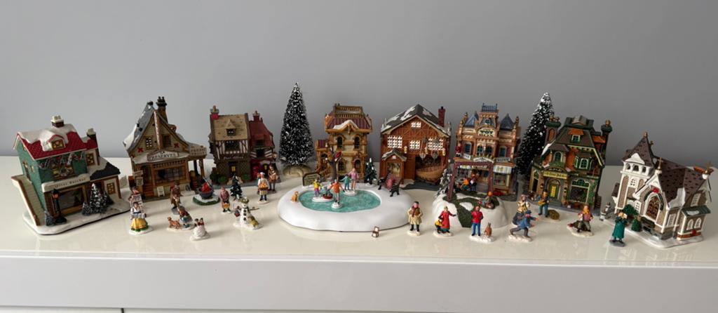 Grote LEMAX collectie! Kersthuisjes en toebehoren, Diversen, Ophalen, Zo goed als nieuw