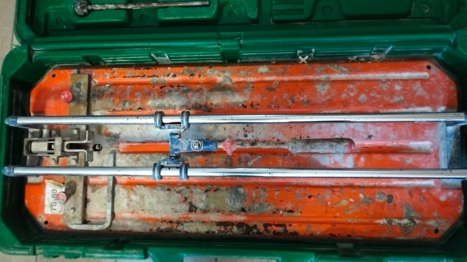 Rubi TS-60 Tegelsnijder - Gebruikt maar functioneel, Gebruikt, Overige typen, Ophalen of Verzenden, Overige materialen