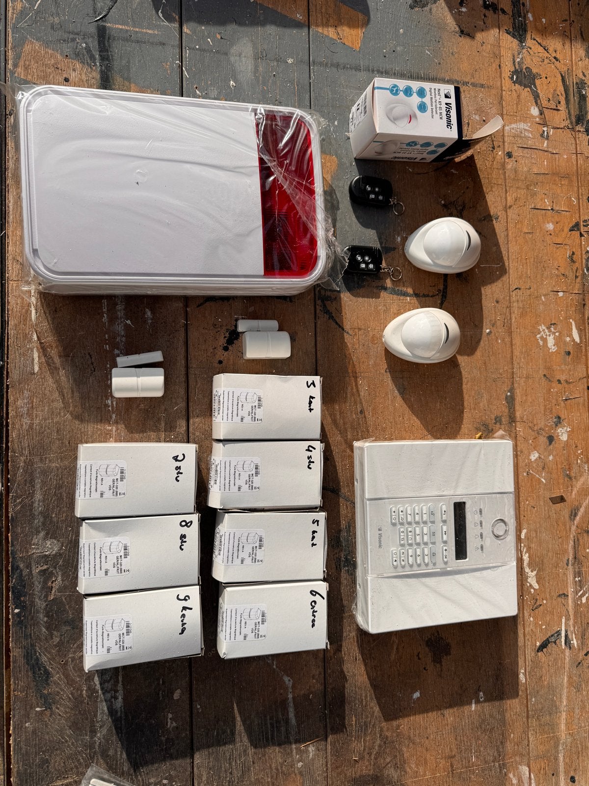 Visonic PowerMaster Alarmsysteem Set - Draadloos 868 MHz, Beweging, Nieuw, Ophalen of Verzenden, Compleet systeem